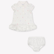 Ralph Lauren Baby Girls Dress In White