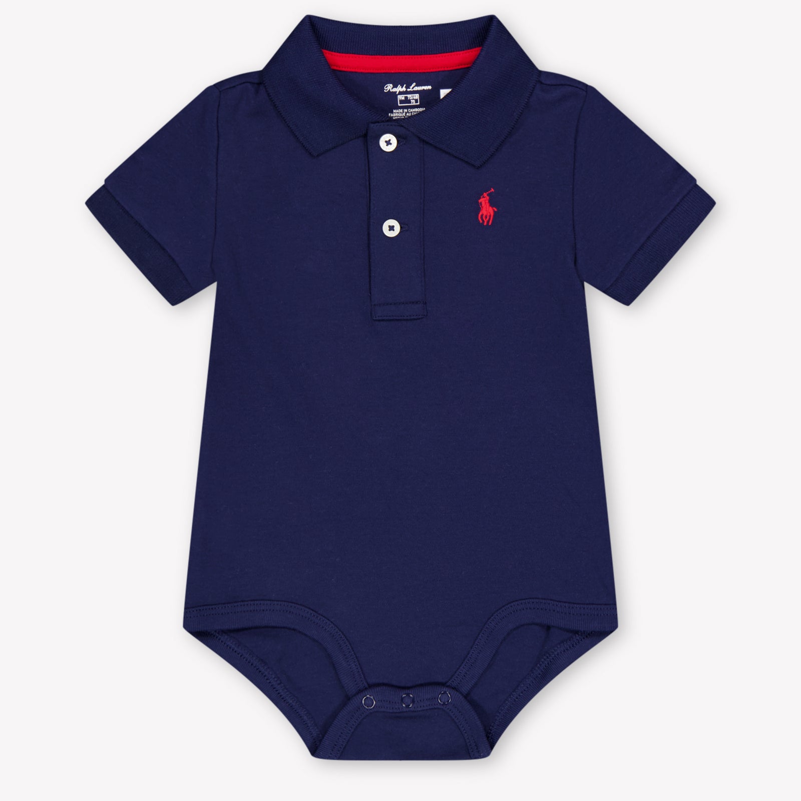 Ralph Lauren Baby Boys Romper In Navy