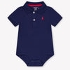 Ralph Lauren Baby Boys Romper In Navy
