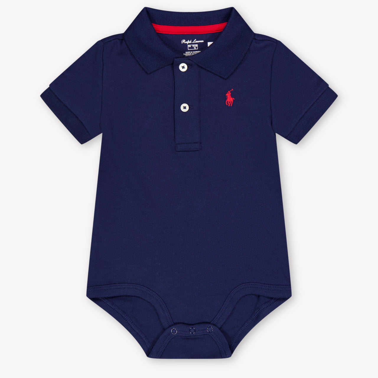 Ralph Lauren Baby Boys Romper In Navy