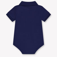 Ralph Lauren Baby Boys Romper In Navy