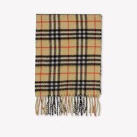 Burberry Cash Kids Unisex Scarves In Beige