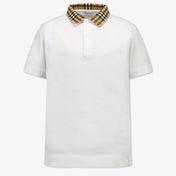 Burberry Johane Kids Boys Polo In White
