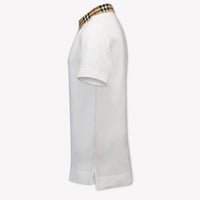 Burberry Johane Kids Boys Polo In White