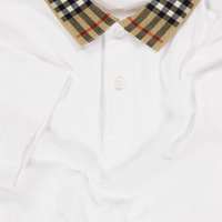 Burberry Johane Kids Boys Polo In White