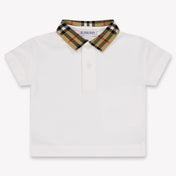 Burberry Johane Baby Boys Polo In White