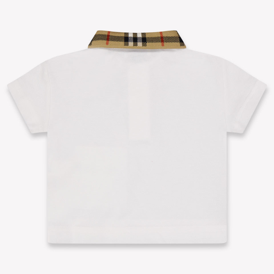 Burberry Johane Baby Boys Polo In White