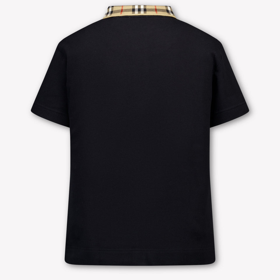 Burberry Johane Kids Boys Polo In Black