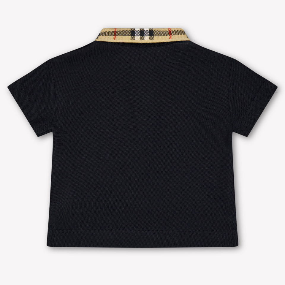 Burberry Johane Baby Jongens Polo In Zwart