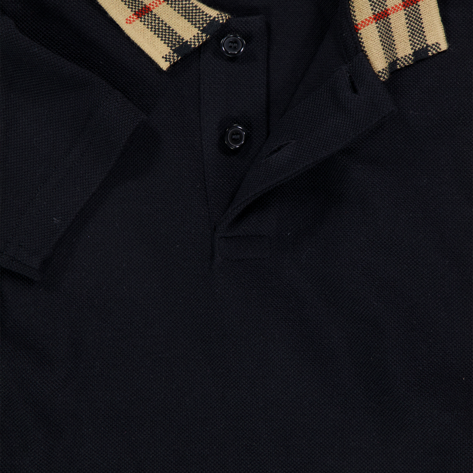 Burberry Johane Baby Jongens Polo In Zwart