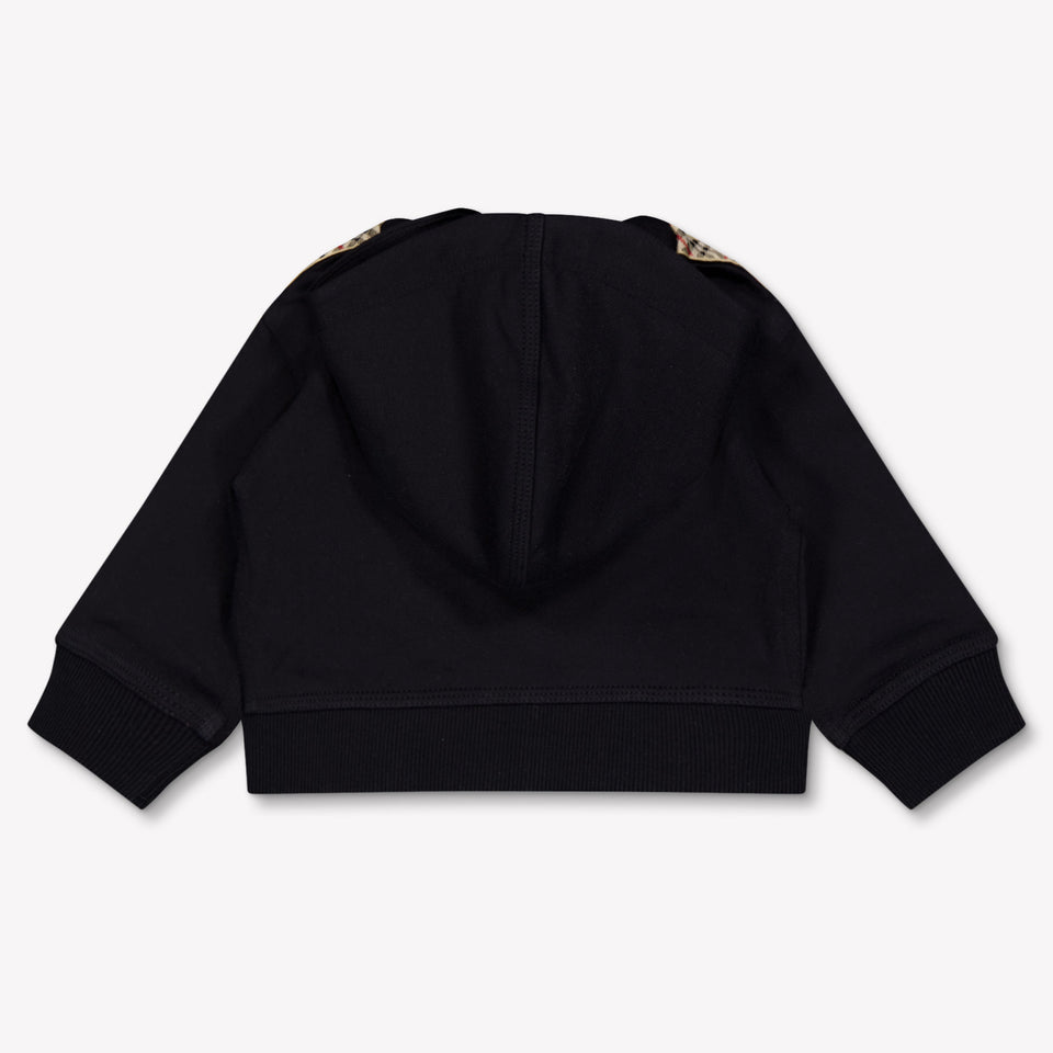 Burberry Clyde Baby Boys Cardigan In Black