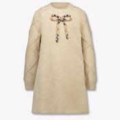 Burberry Bessie Kids Girls Dress In Beige