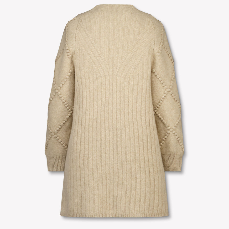 Burberry Bessie Kids Girls Dress In Beige