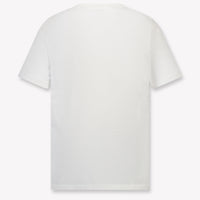 Burberry CedarTeddy Kids Boys T-Shirt In OffWhite