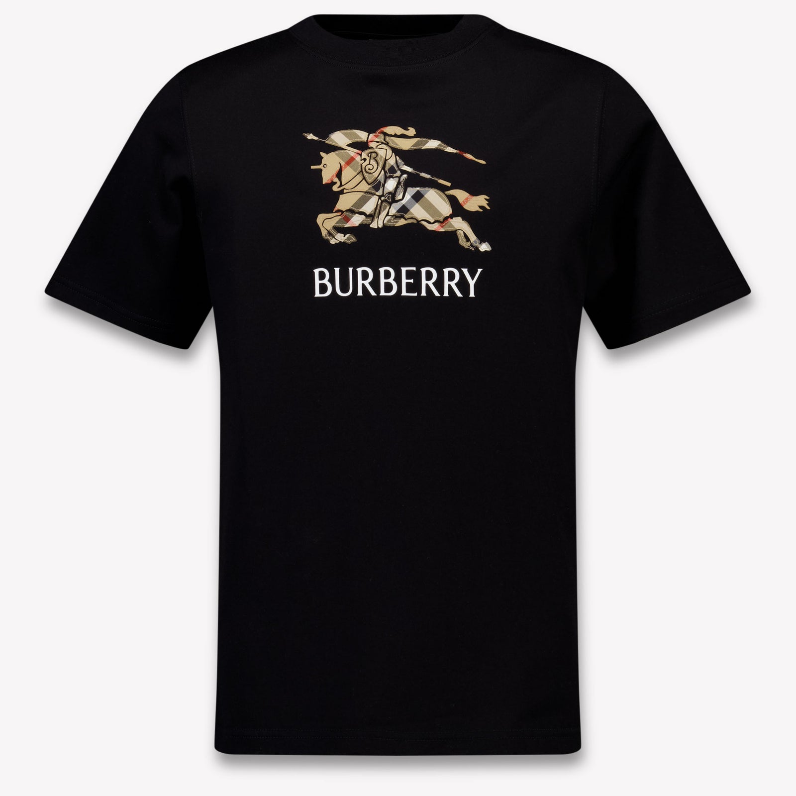 Burberry Cedar Kids Boys T-Shirt In Black