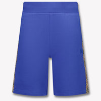 Burberry Benny Kids Boys Shorts In Cobalt Blue