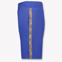 Burberry Benny Kids Boys Shorts In Cobalt Blue