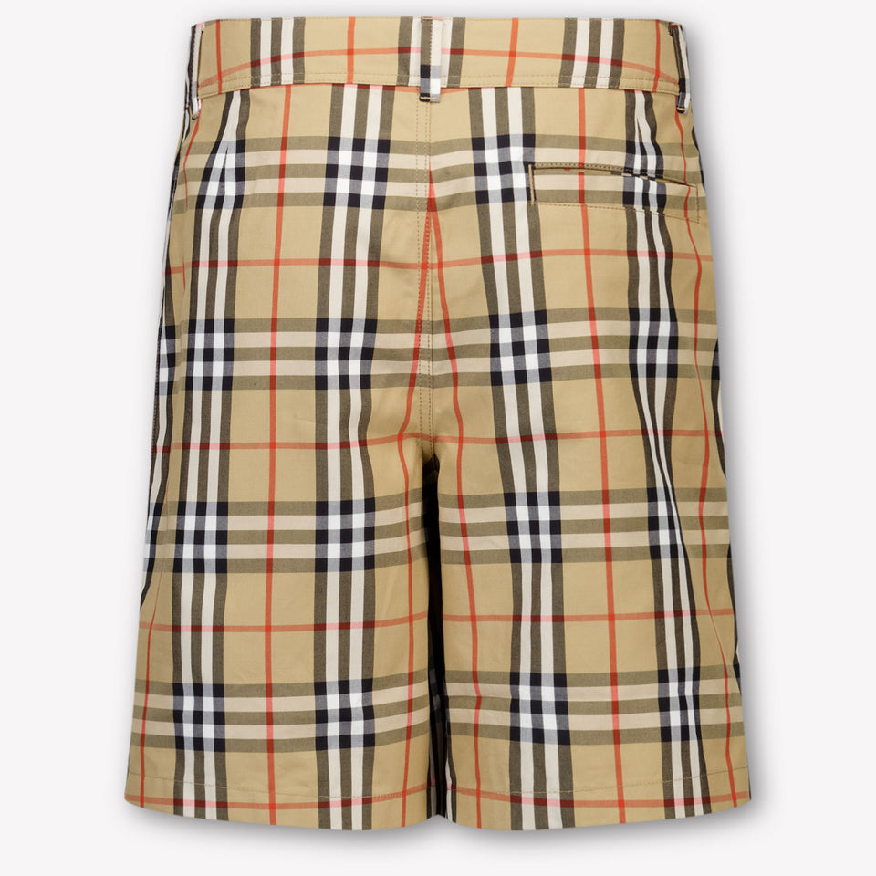 Burberry Oscar Kinder Jongens Shorts In Beige