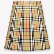 Burberry Gabrielle Kids Girls Skirt In Beige