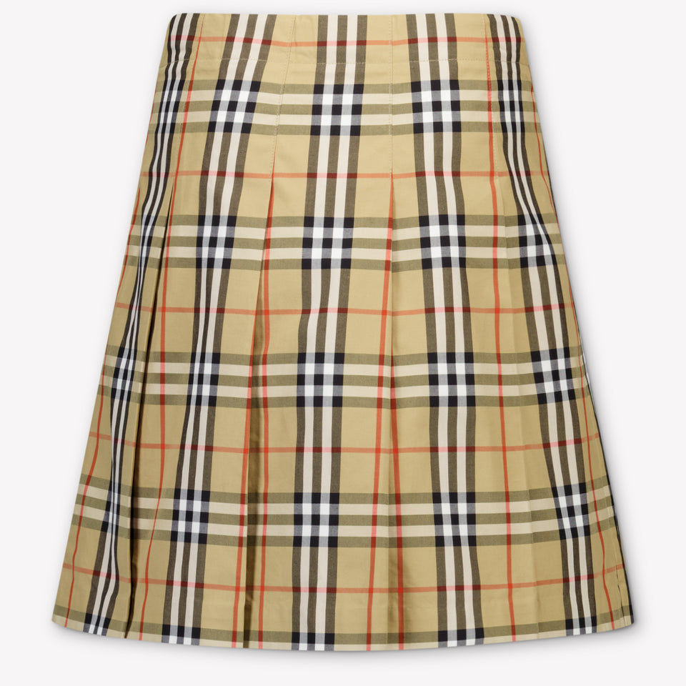Burberry Gabrielle Kids Girls Skirt In Beige