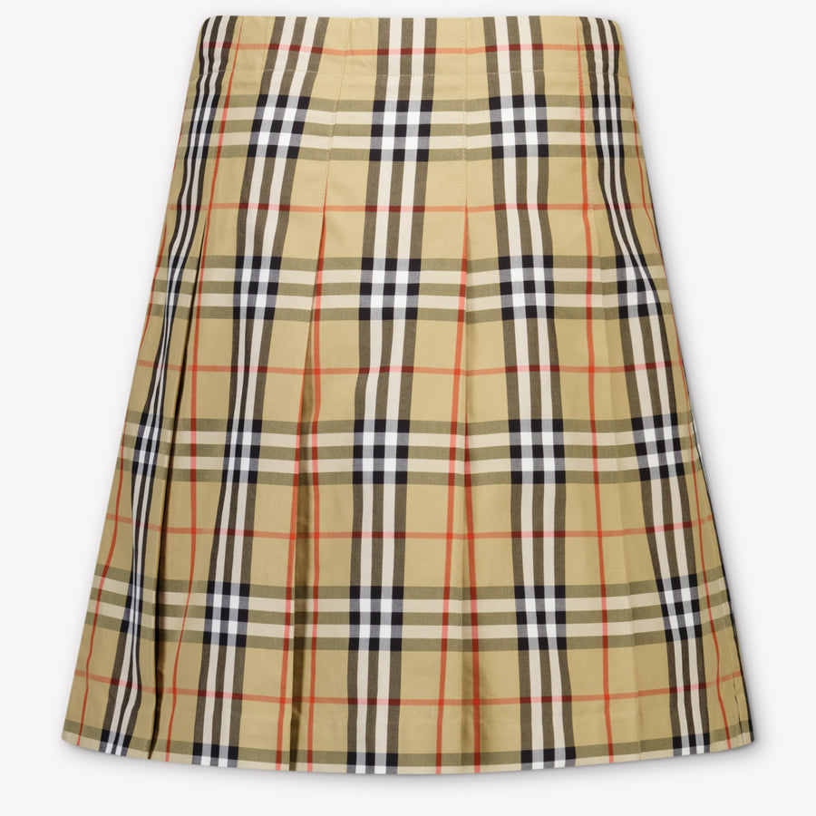 Burberry Gabrielle Kids Girls Skirt In Beige