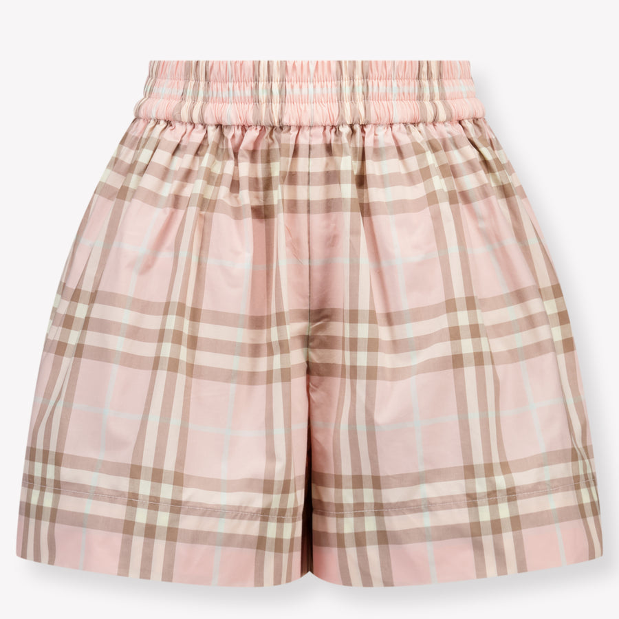 Burberry Marcy Kids Girls Shorts In Light Pink