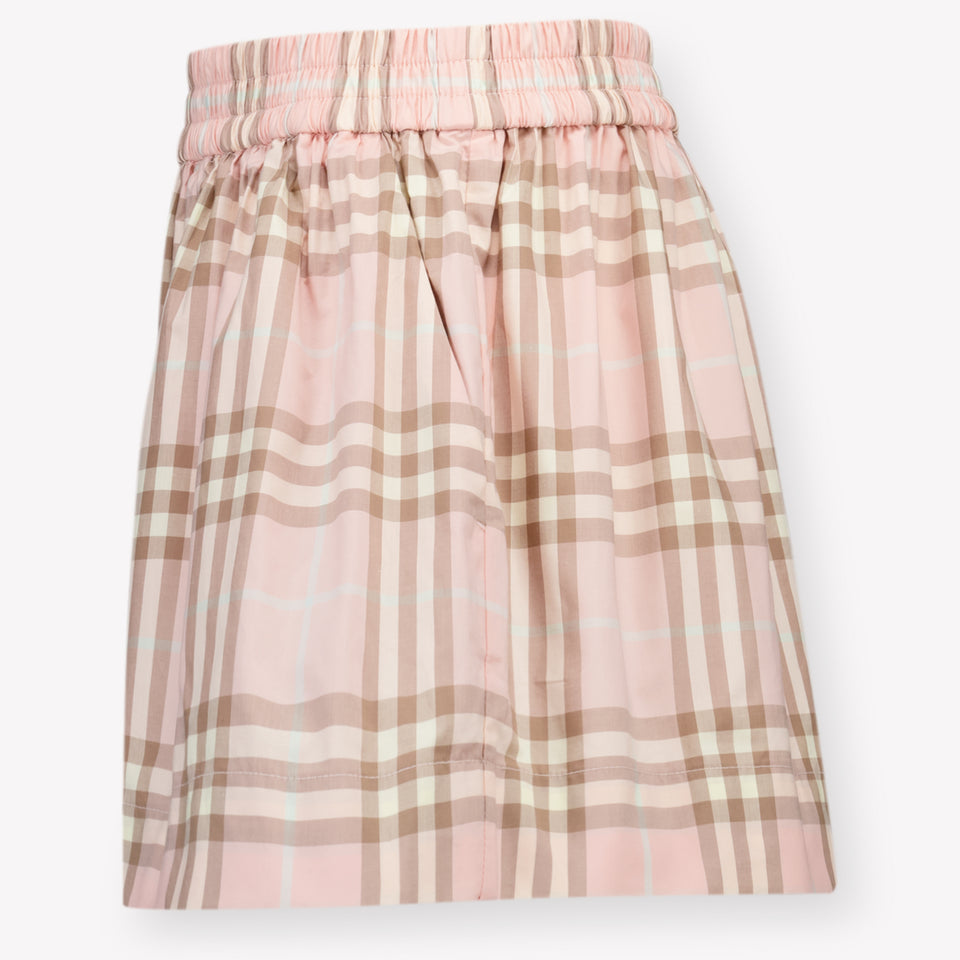 Burberry Marcy Kids Girls Shorts In Light Pink