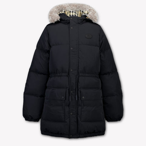 Burberry Franklin Kids Unisex Jackets In Black