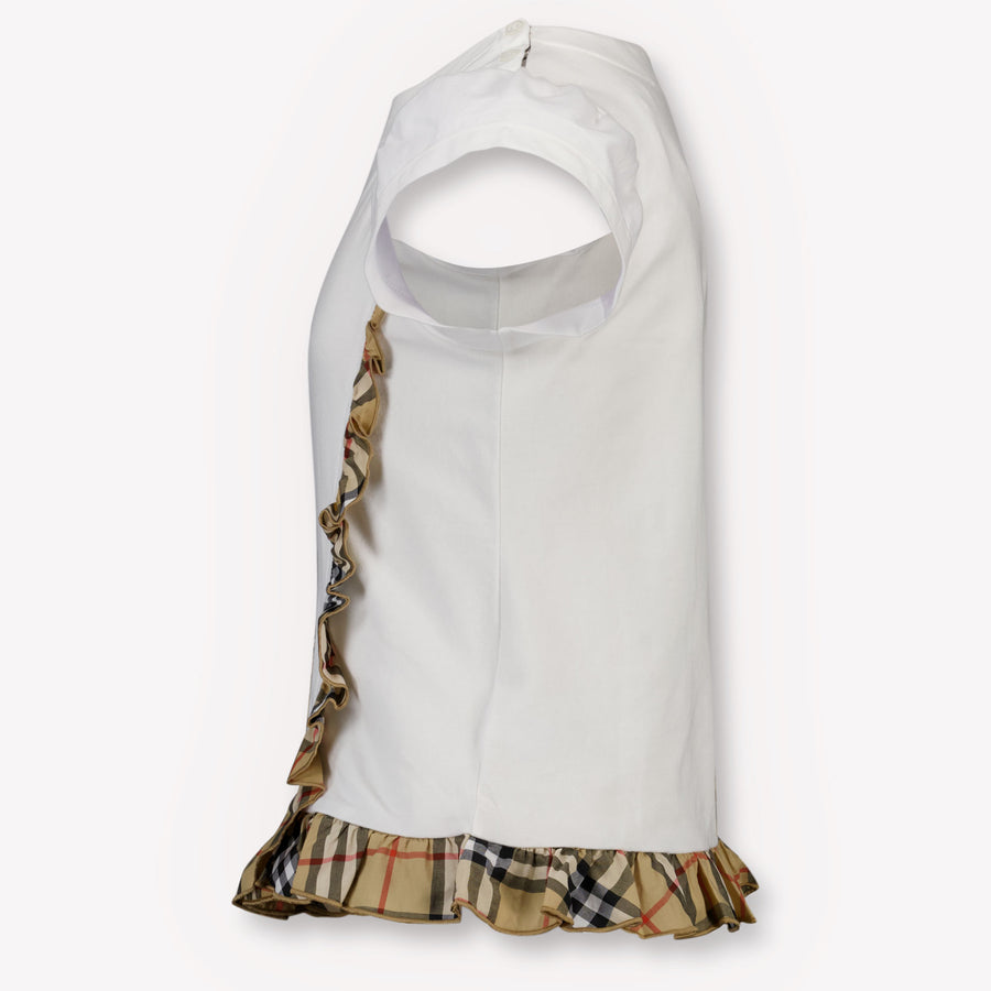 Burberry Roxy Kids Girls T-Shirt In White