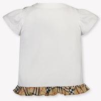 Burberry Roxy Kids Girls T-Shirt In White