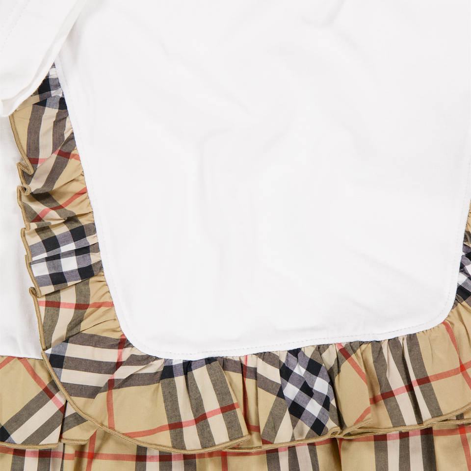 Burberry Rhonda Kinder Meisjes Jurk In Wit