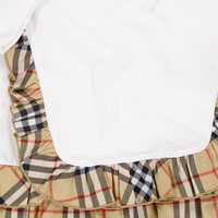 Burberry Rhonda Kids Girls Dress In White