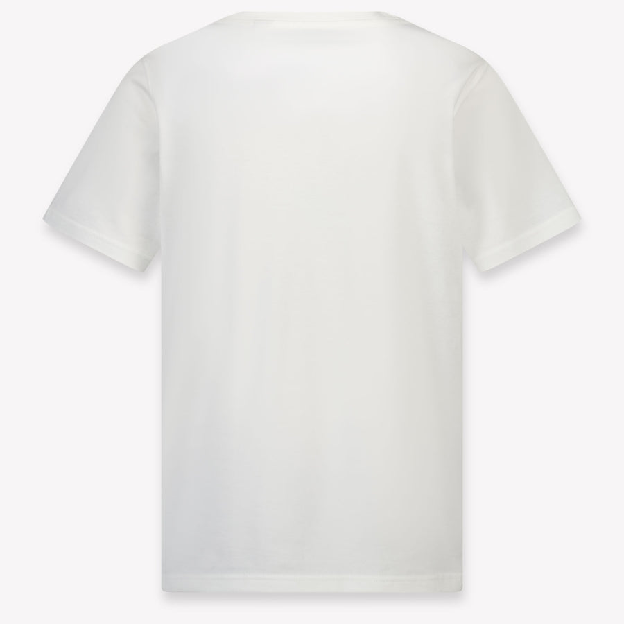 Burberry Kids Girls T-Shirt In OffWhite