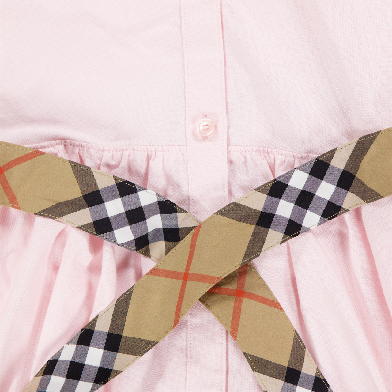 Burberry Juliet Kids Girls Dress In Light Pink