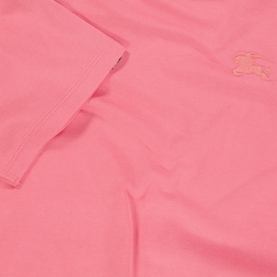 Burberry Cedar Check Kinder Meisjes T-Shirt In Roze