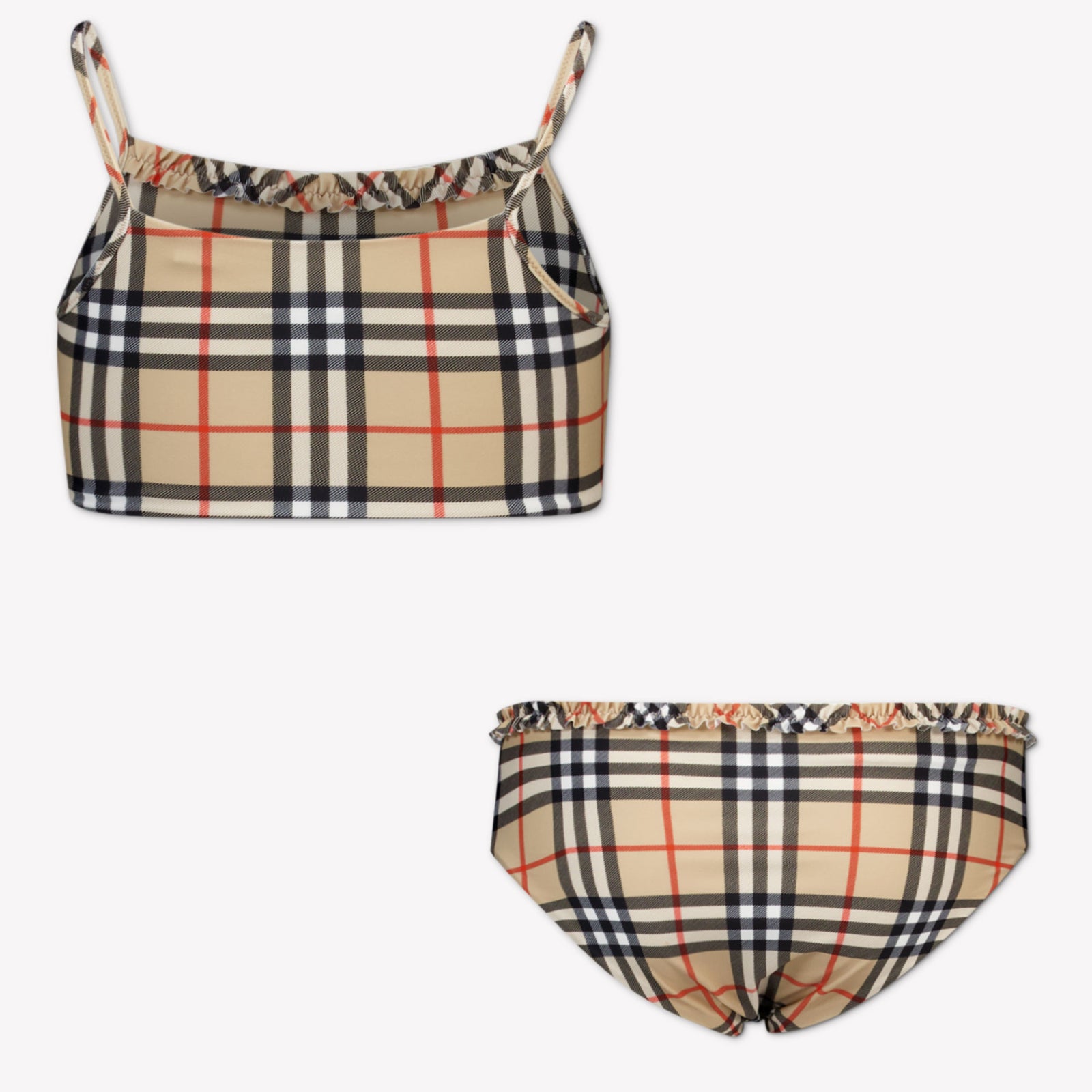 Burberry Babette Kids Girls Swimwear In Beige