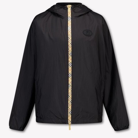 Burberry Novel Kids Unisex Summer jacket In Black