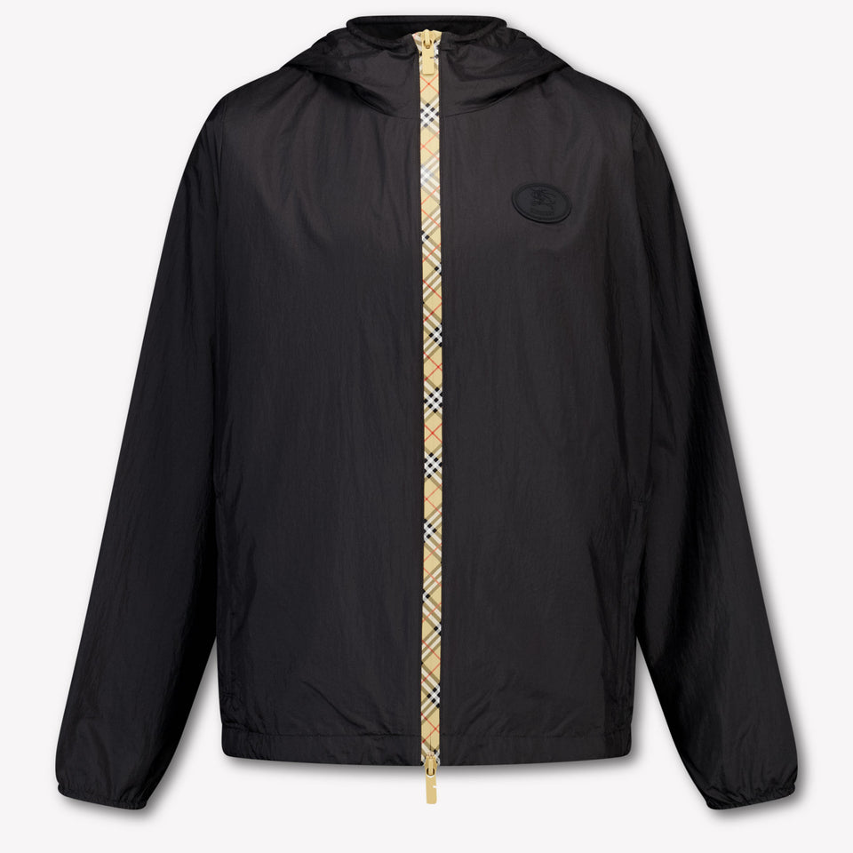 Burberry Roman Kinder Unisex Zomerjas In Zwart