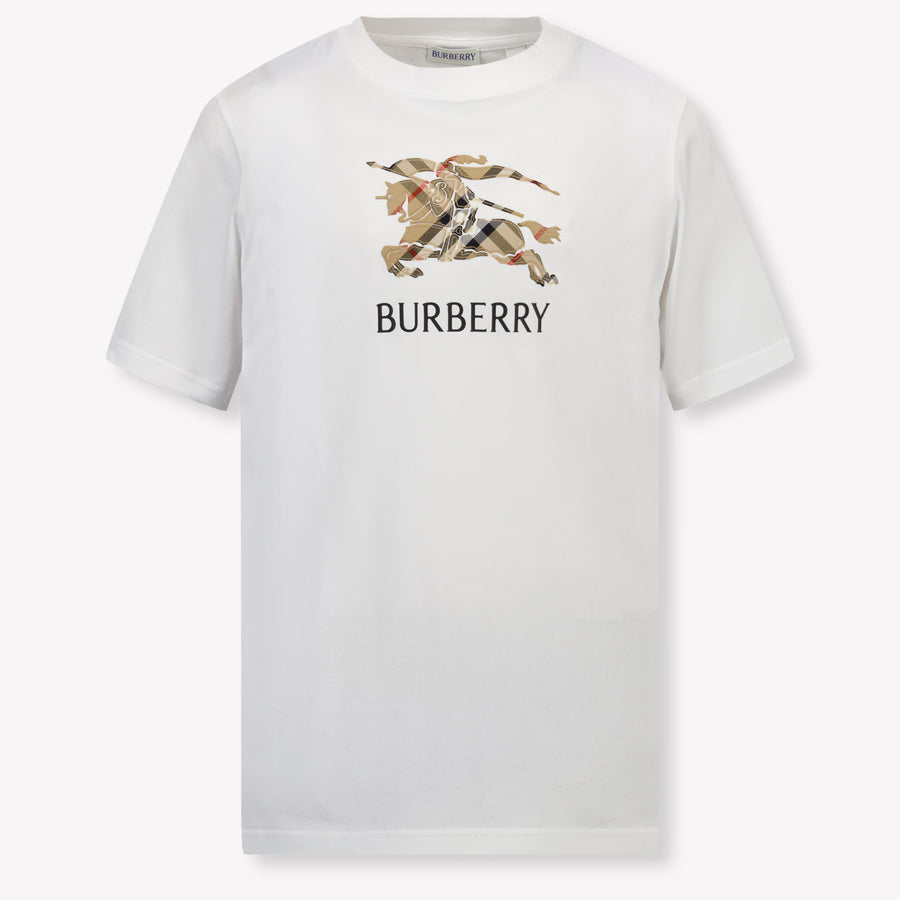 Burberry Cedar Unisex Kids T-Shirt in White