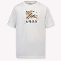 Burberry CEDAR Kinder Unisex T-Shirt In Wit