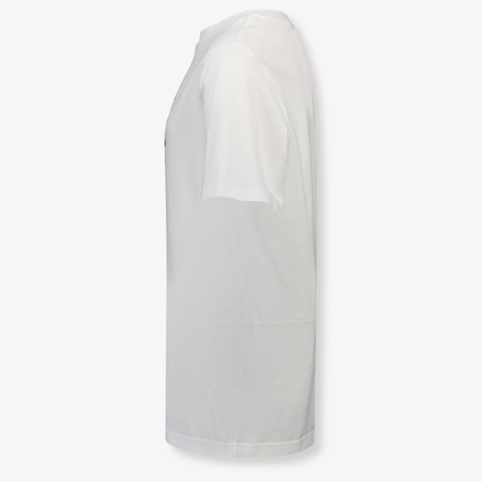 Burberry Cedar Kids Boys T-Shirt In White