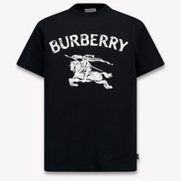 Burberry Cedar Stamp Kinder Jongens T-Shirt In Zwart
