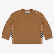 Burberry Bryce Baby Unisex Trui In Camel
