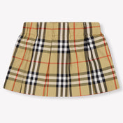 Burberry Gabrielle Baby Girls Skirt In Beige