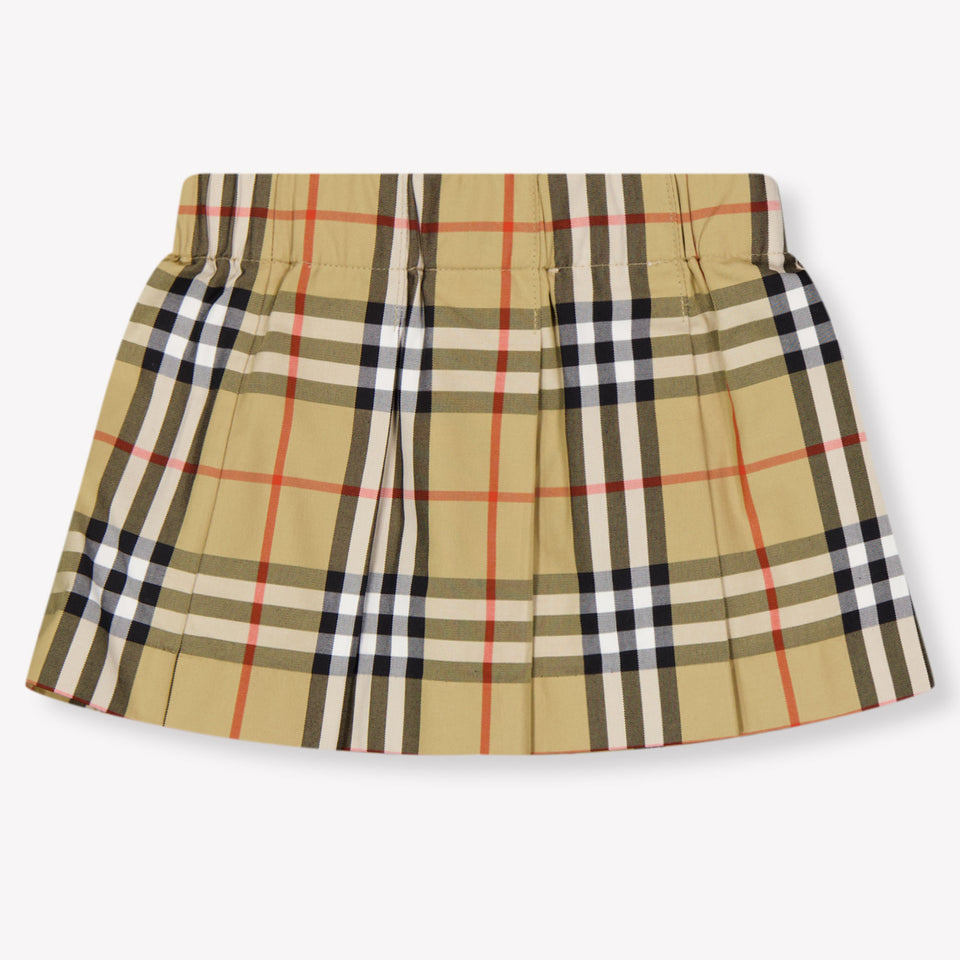 Burberry Gabrielle Baby Girls Skirt In Beige