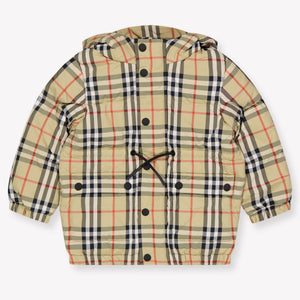 Burberry Franklin Baby Unisex Jackets In Beige