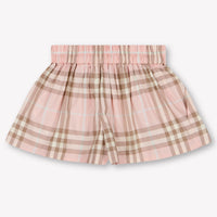 Burberry Marcy Baby Girls Shorts In Light Pink