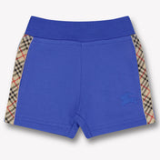 Burberry Benny Baby Jongens Shorts In Cobalt Blauw