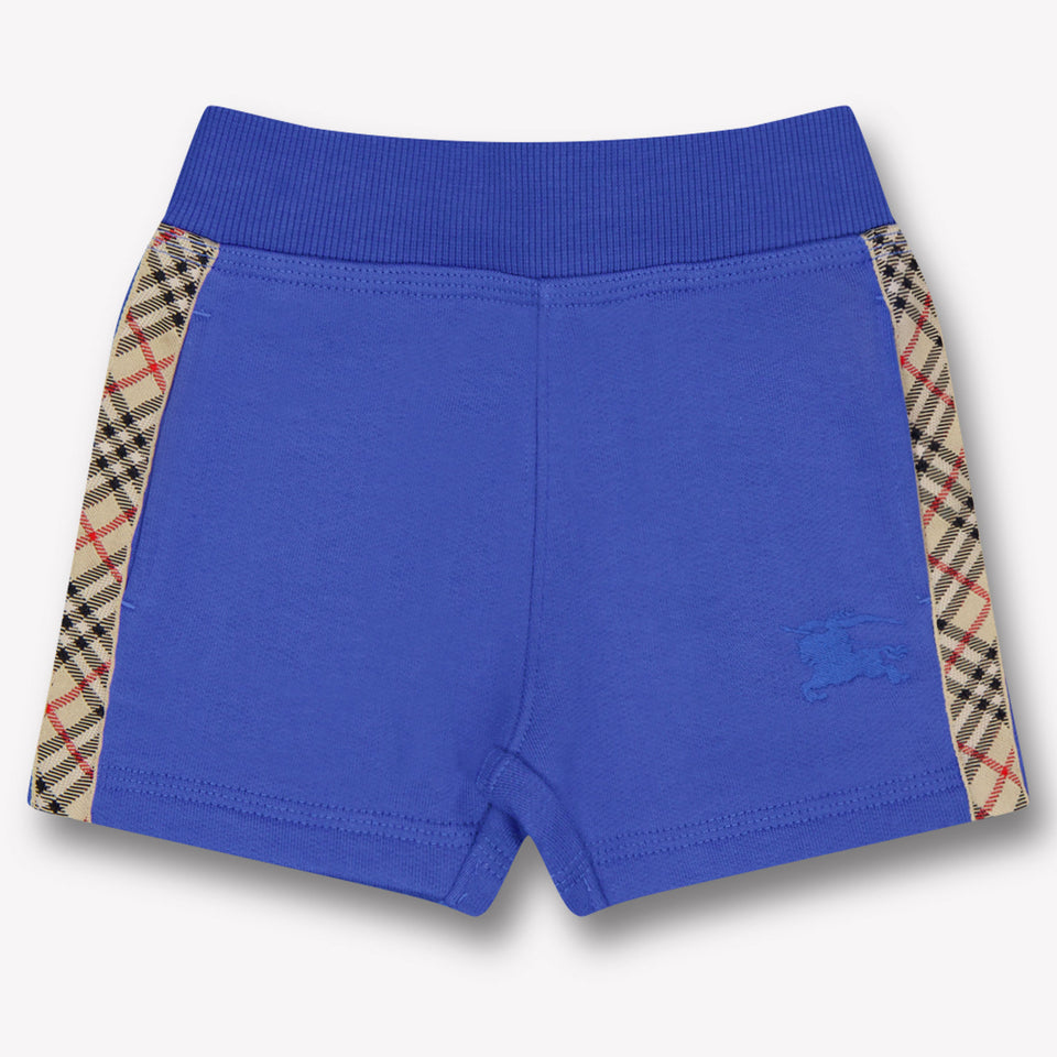 Burberry Benny Baby Jongens Shorts In Cobalt Blauw