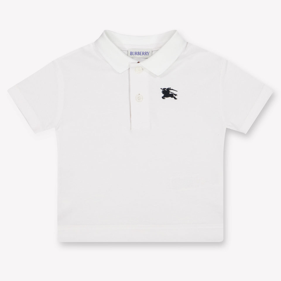 Burberry Johane Baby Boys Polo In White